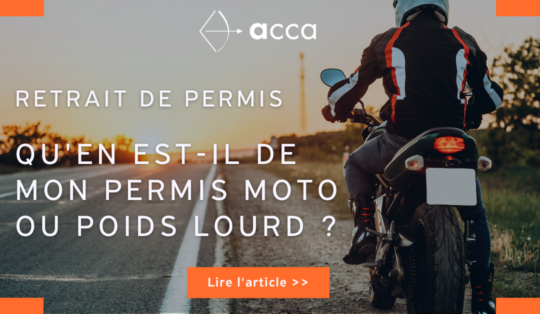 Retrait de permis : qu’en est-il de mon permis moto ou poids lourd ?